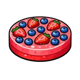 Berry layer illustration